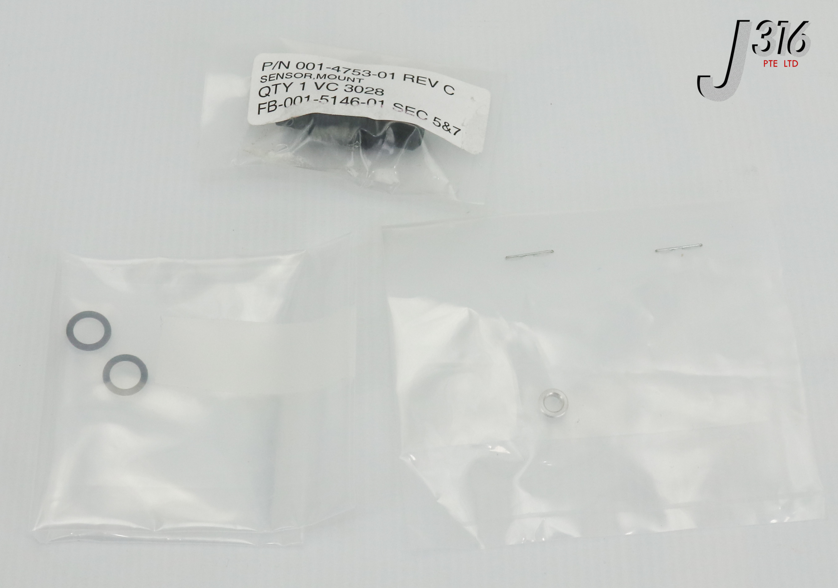 pppp 22462 BROOKS KIT SMALL WINDOW TRANS CHMBR UNDERNEATH 002-0567-01